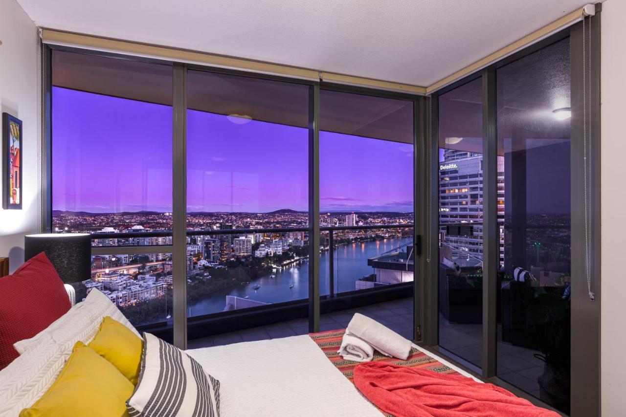 African Escape On Level 38 - Balcony With Views 브리즈번 외부 사진