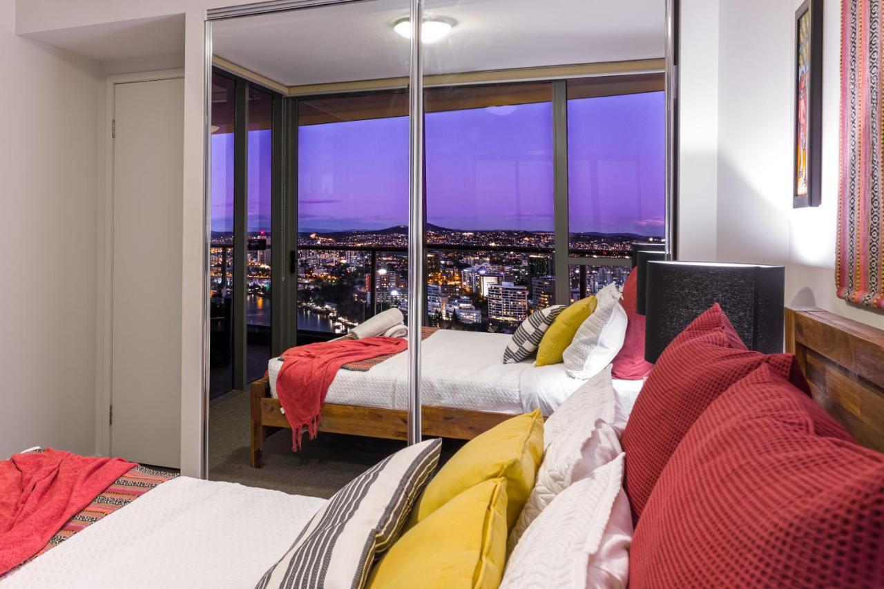 African Escape On Level 38 - Balcony With Views 브리즈번 외부 사진