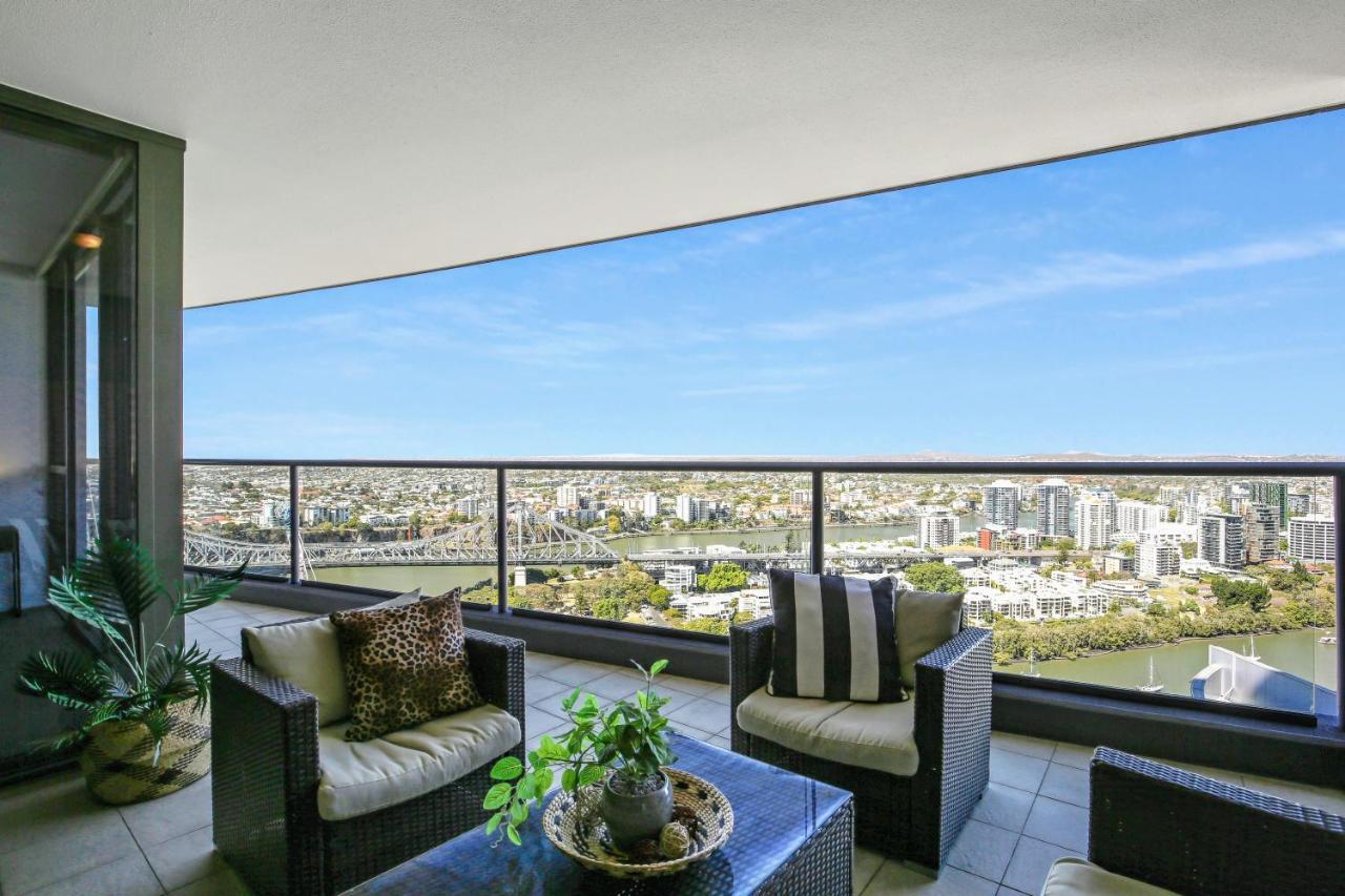 African Escape On Level 38 - Balcony With Views 브리즈번 외부 사진